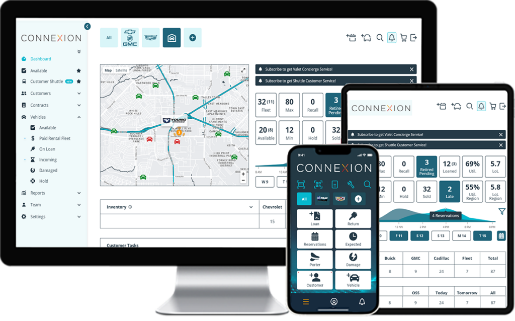 Connexion mobility automotive software