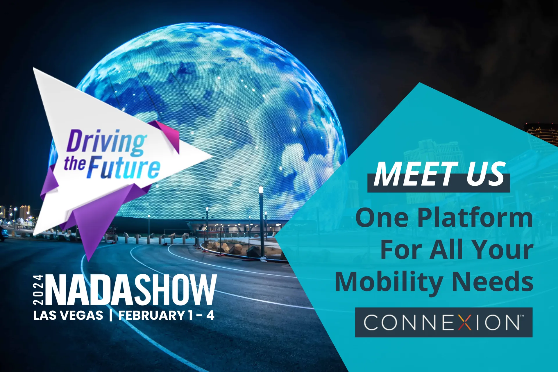 NADA Conference Banner for Connexion Mobility
