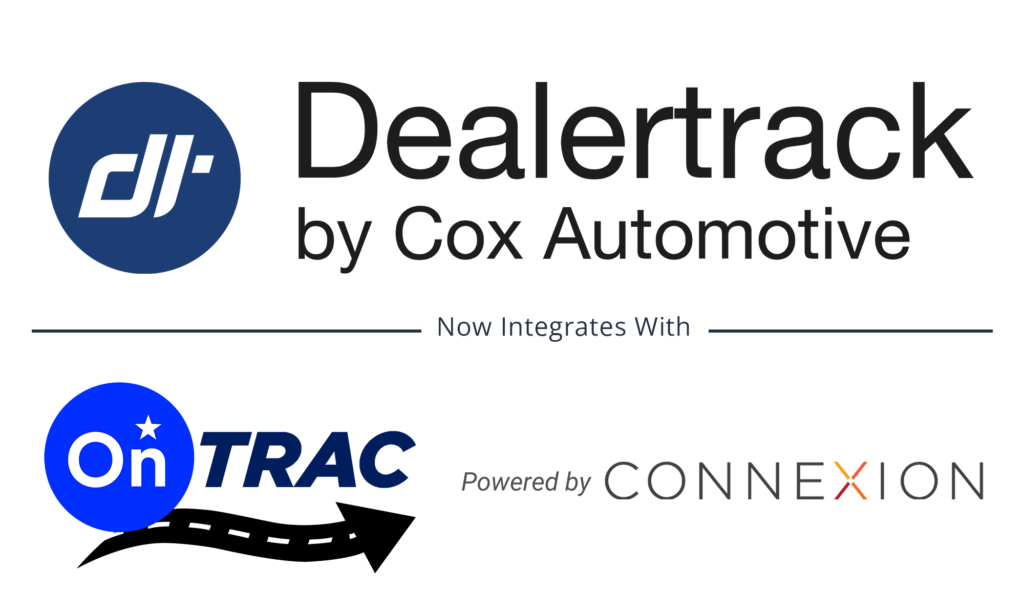 Connexion Mobility and OnTRAC integration with Dealertrack dms