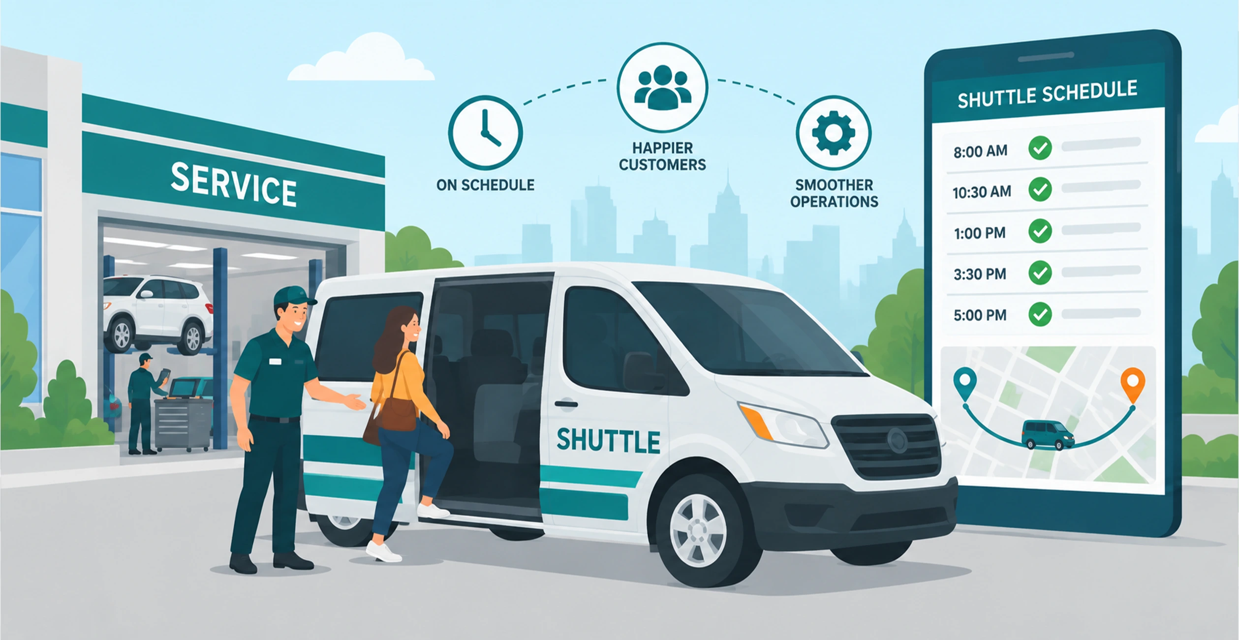Why predictable shuttle operations matter more than speed